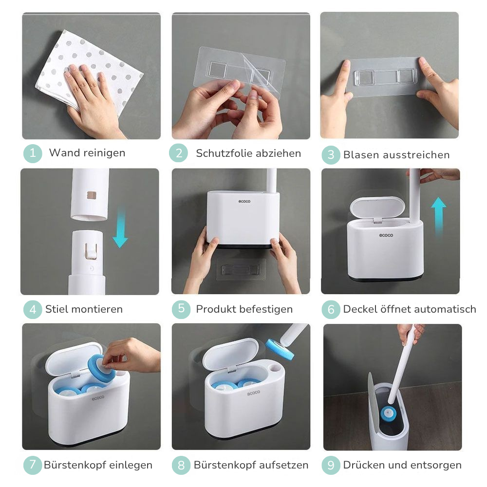 CleanEase™ – Einfach. Frisch. Hygienisch.