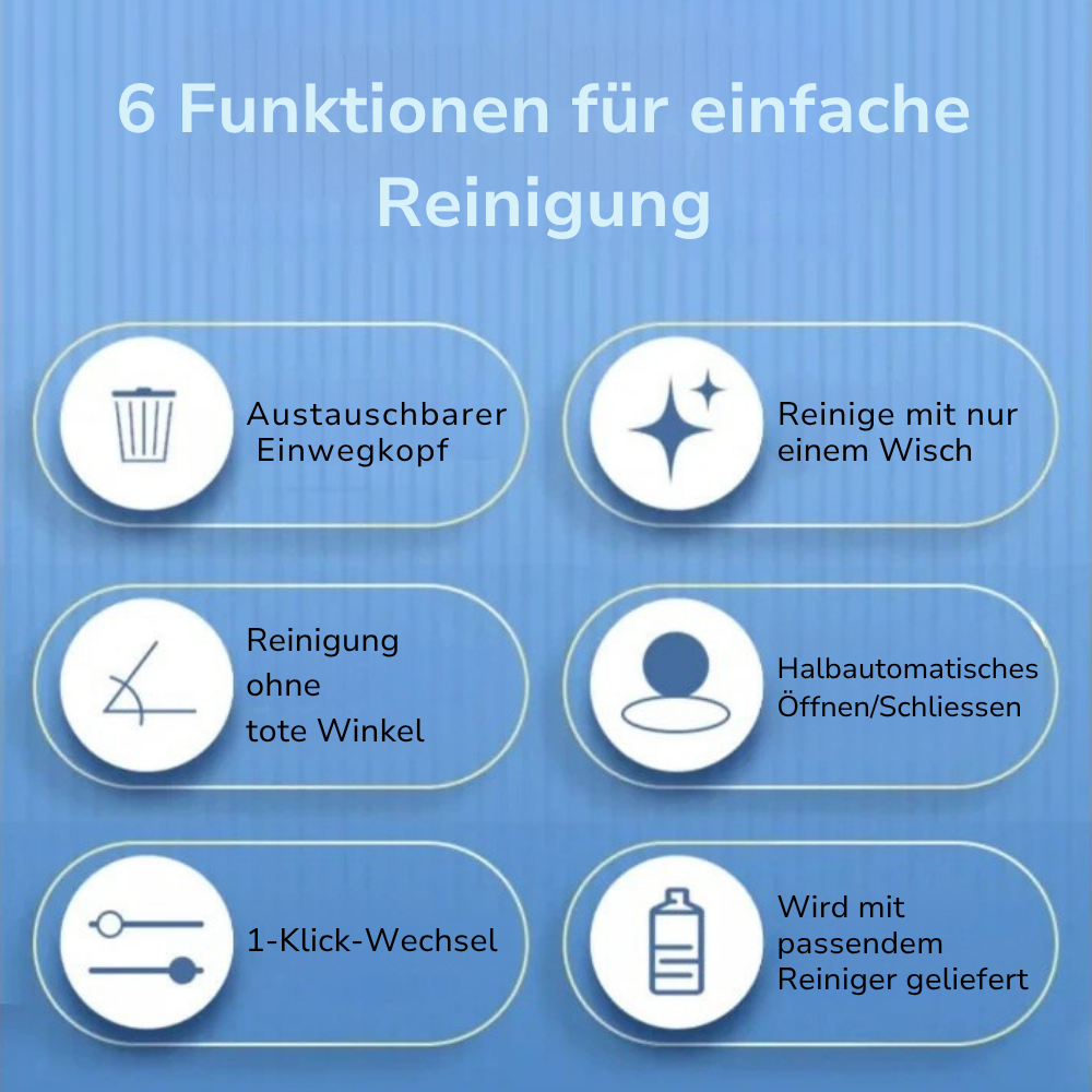 CleanEase™ – Einfach. Frisch. Hygienisch.